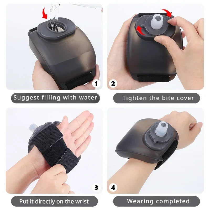 HydraBand™ – The Wearable Water Bottle for Active Lifestyles 🏃♂️
