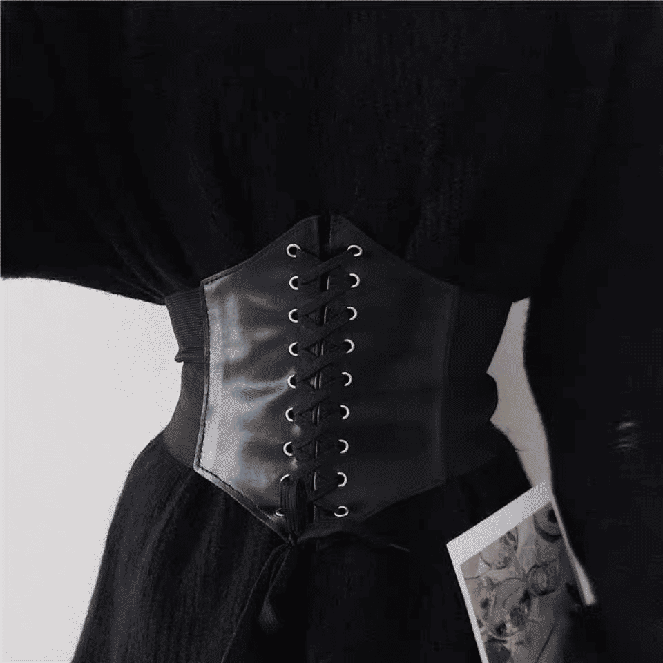 Women's PU Leather Waist Trainer