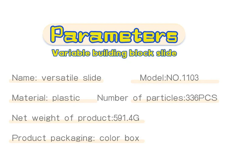 Creative Marble Run Building Blocks