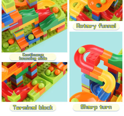 Creative Marble Run Building Blocks