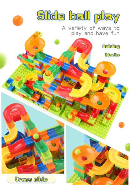 Creative Marble Run Building Blocks