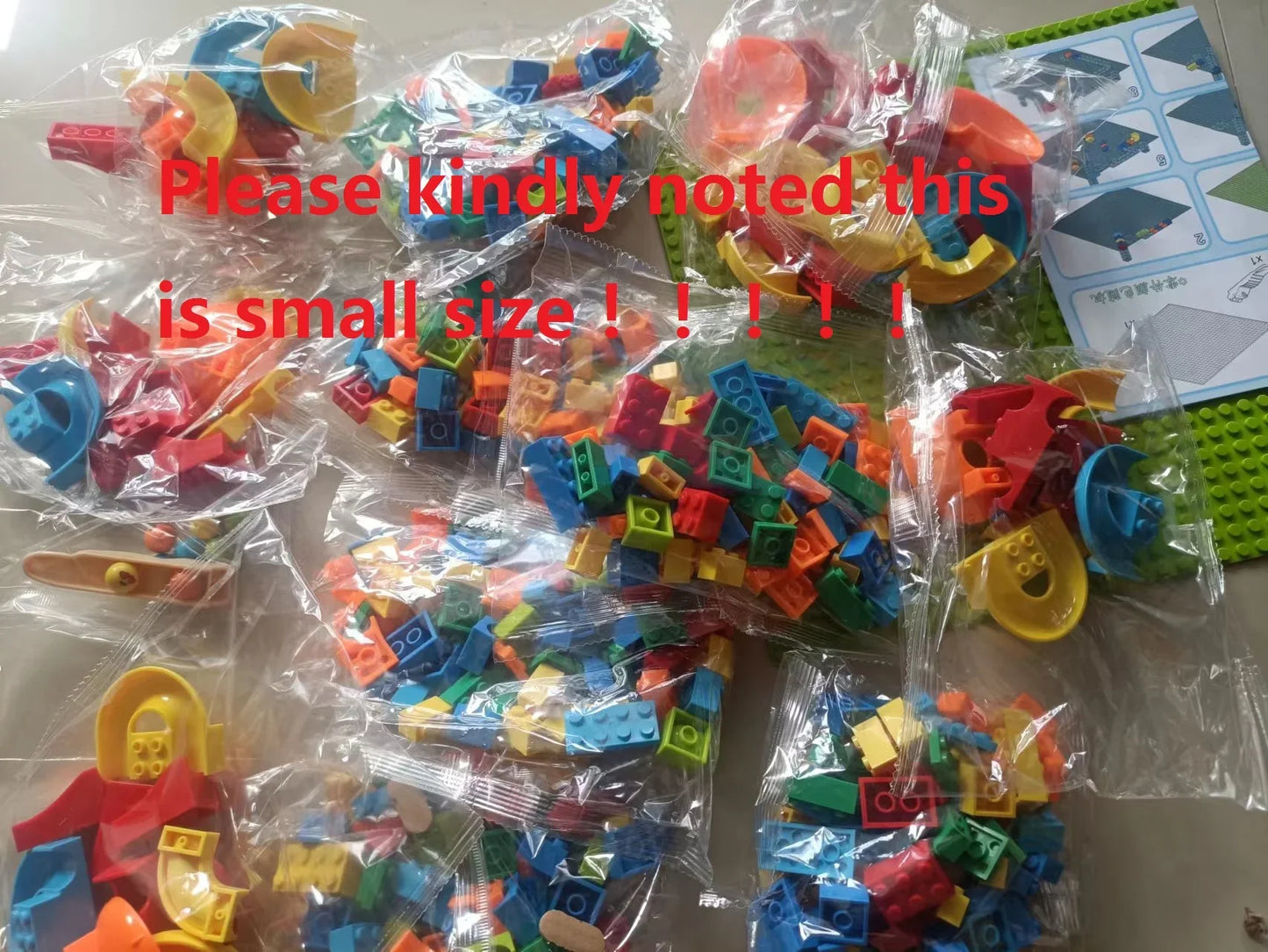 Creative Marble Run Building Blocks