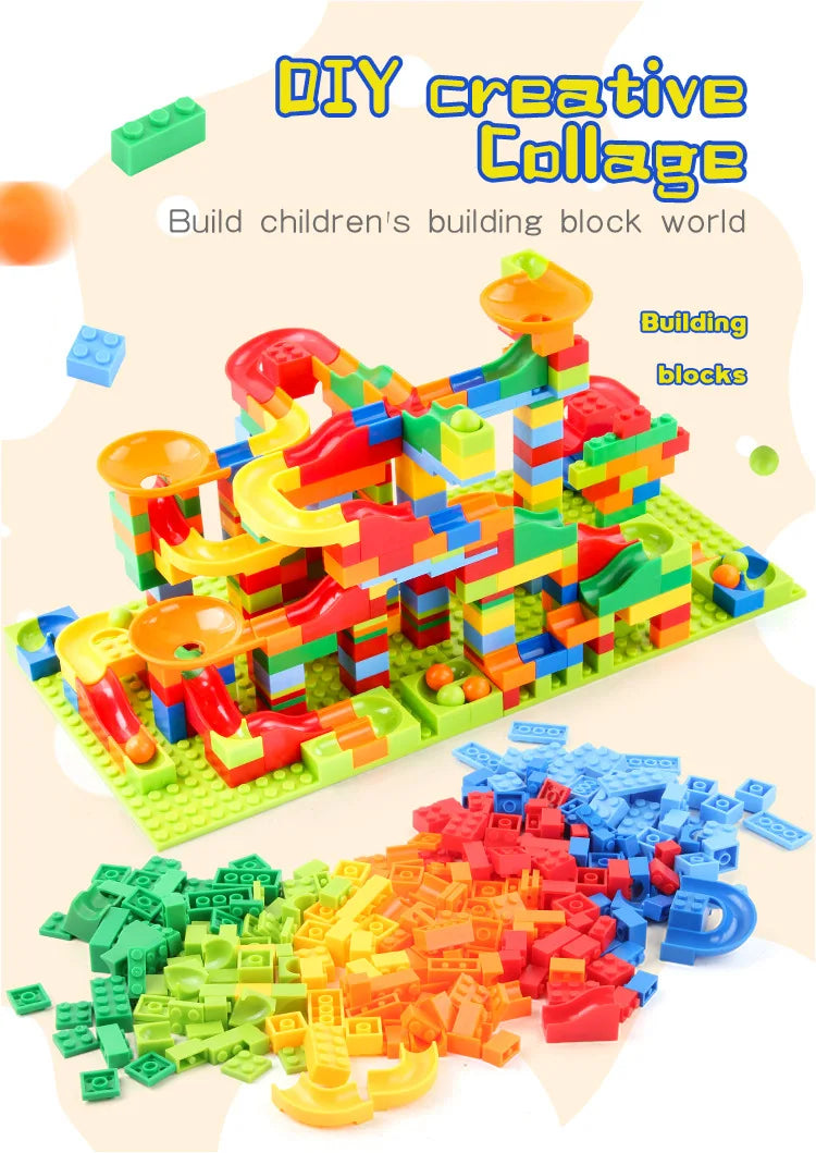 Creative Marble Run Building Blocks