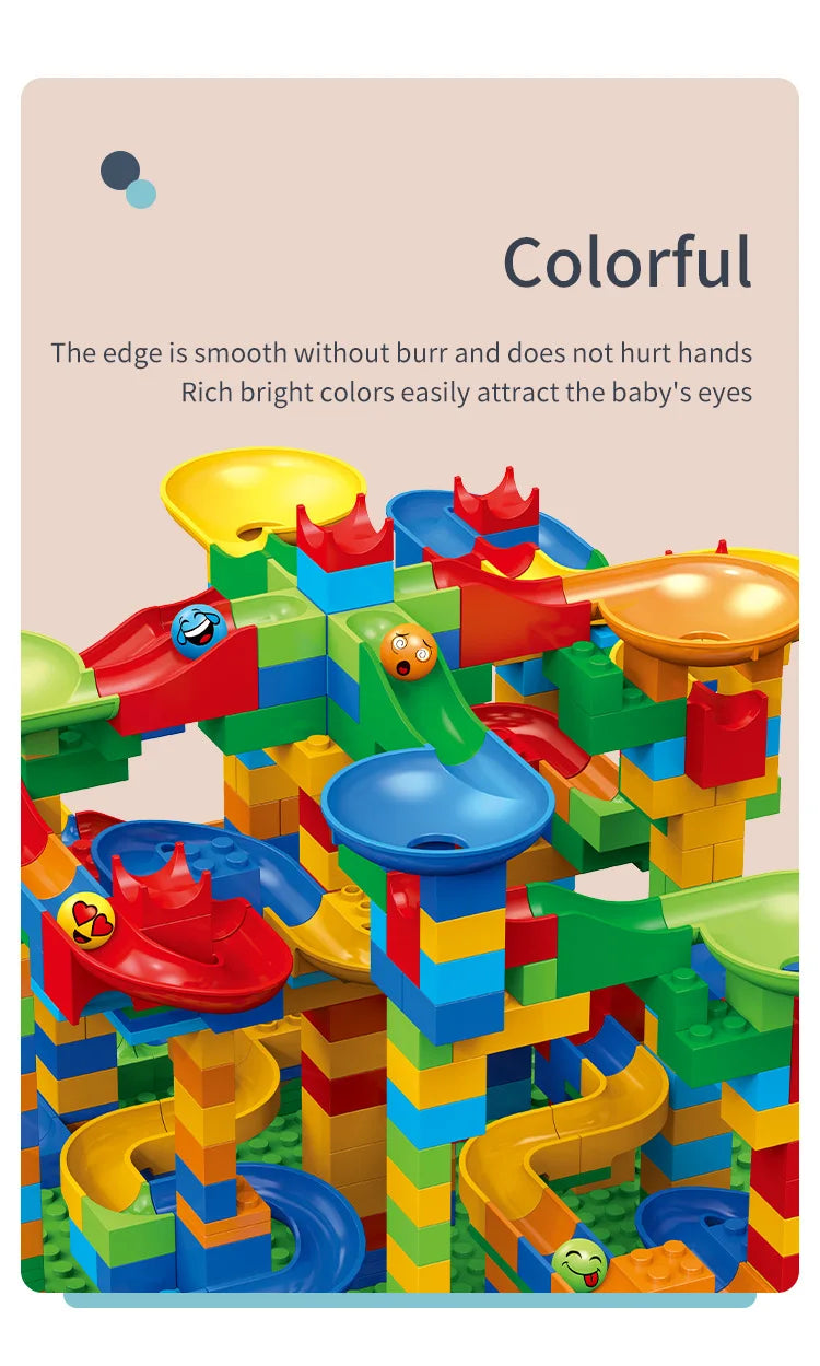 Creative Marble Run Building Blocks