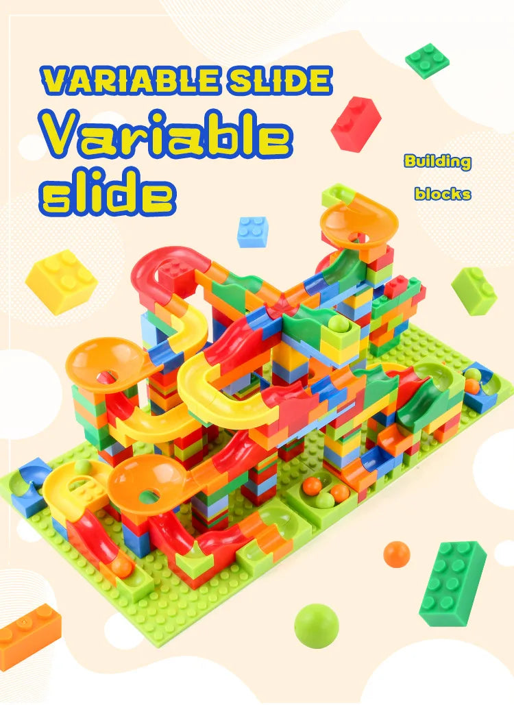 Creative Marble Run Building Blocks