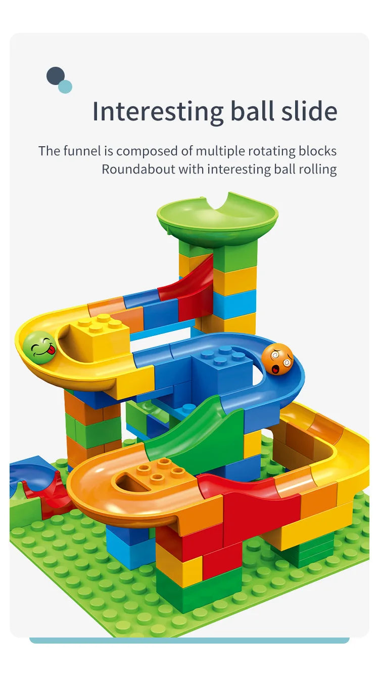 Creative Marble Run Building Blocks