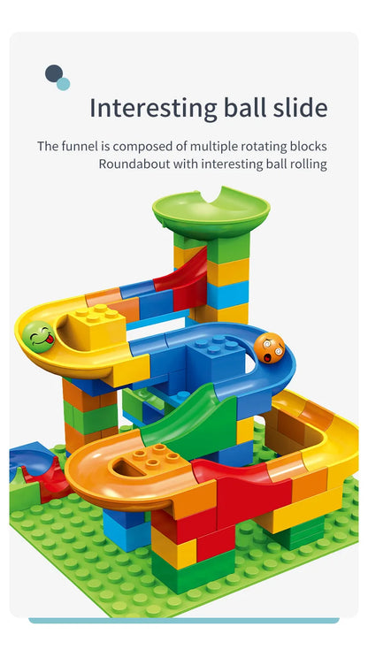 Creative Marble Run Building Blocks