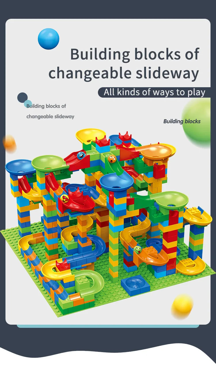 Creative Marble Run Building Blocks