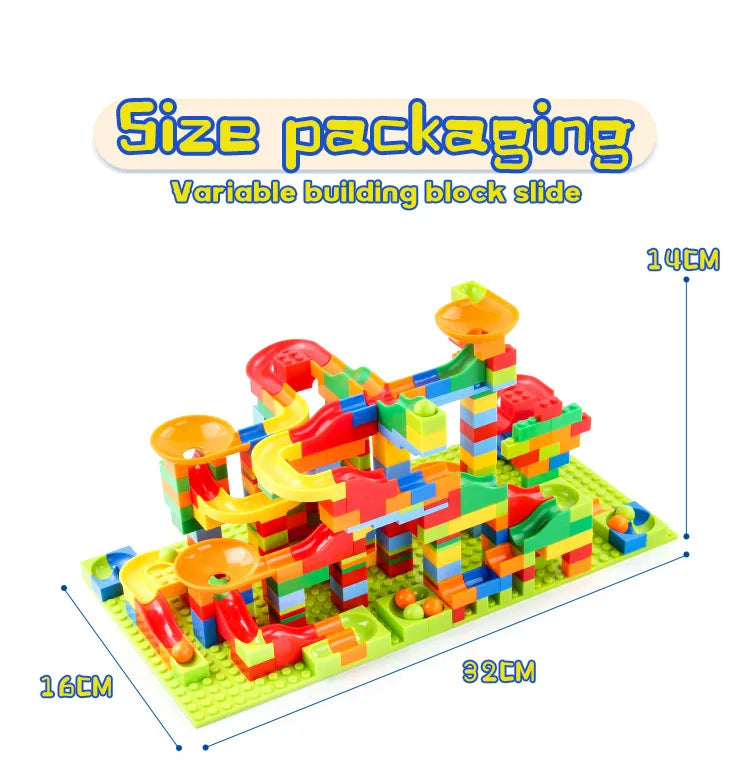 Creative Marble Run Building Blocks