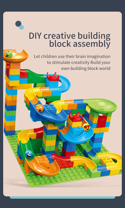 Creative Marble Run Building Blocks